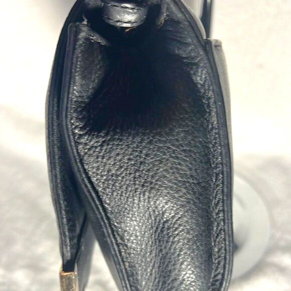 Michael Kors Black Leather Clutch with Removable Strap - Picture 5 of 11